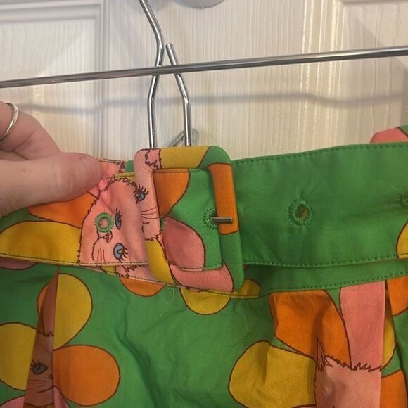 🌼 NWT Modcloth x Marisol Muro ProperlyPreened A-Line Skirt Size 10 - Picture 4 of 12